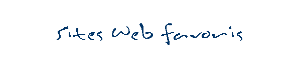 Sites Web favoris